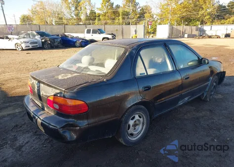 1998 Chevrolet Prizm z USA, uszkodzony, nr VIN 1Y1SK5283WZ422508